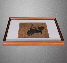 九龙书画装裱配框服务案例